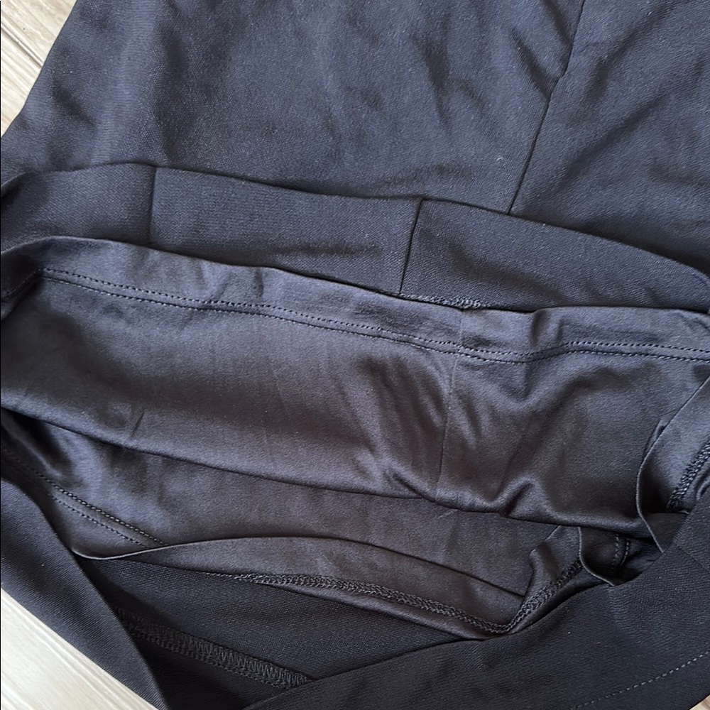 Zara Women’s Elegant Black Dress with Silver Accent Bow in Middle Waist - Picture 10 of 10